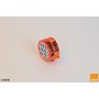 Varningstejp flourocerande orange "Blandat gods"