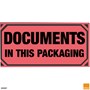 Etikett "Documents in this packaging"